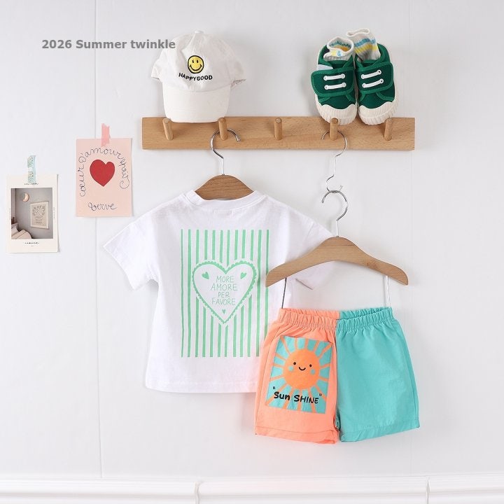 Twinkle - Korean Children Fashion - #fashionkids - Amore Heart Tee - 11