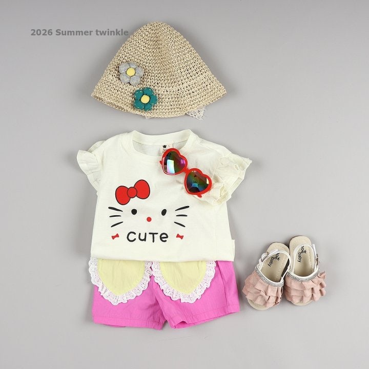 Twinkle - Korean Children Fashion - #fashionkids - Cutie Frill Tee - 9