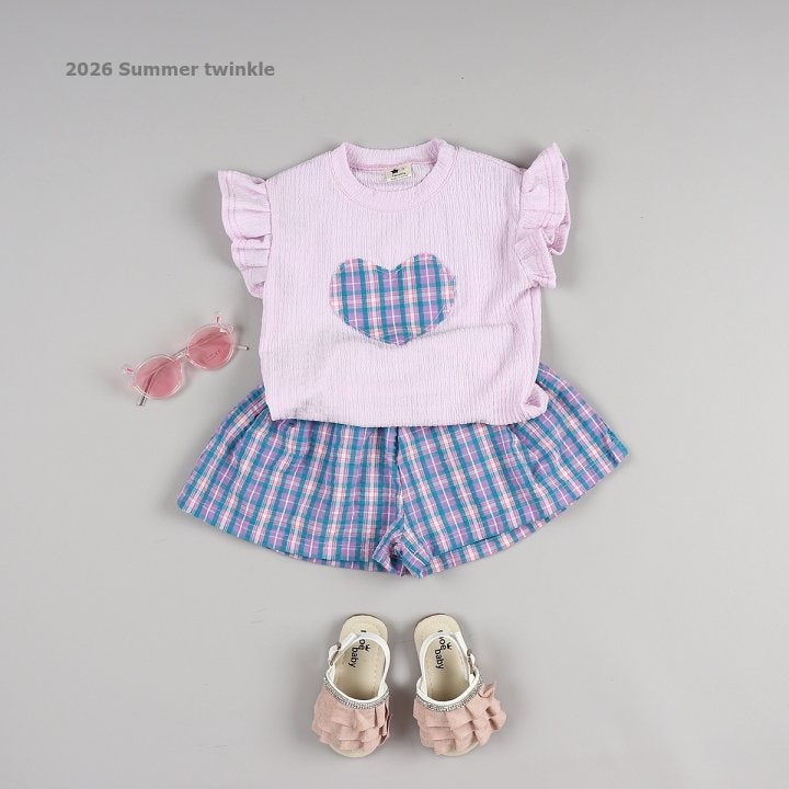 Twinkle - Korean Children Fashion - #kidsstore - Lovely Check Skort - 9