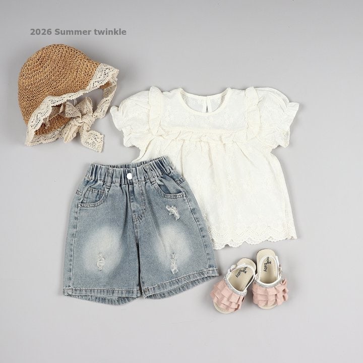 Twinkle - Korean Children Fashion - #kidsstore - Angel Lace Blouse - 12