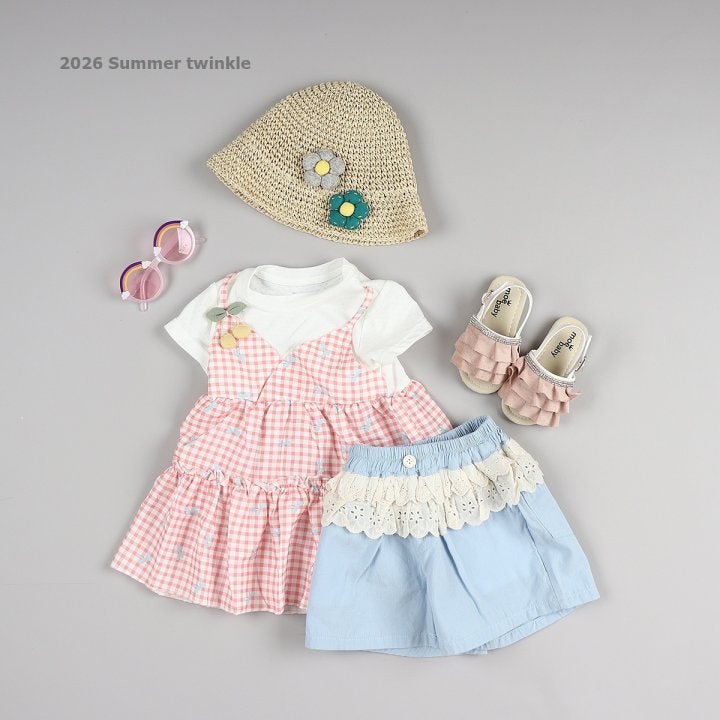 Twinkle - Korean Children Fashion - #kidzfashiontrend - Lace Cotton Shorts - 9