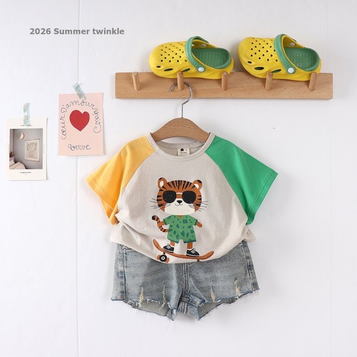 Twinkle - Korean Children Fashion - #kidzfashiontrend - Short Vintage Denim Shorts - 6
