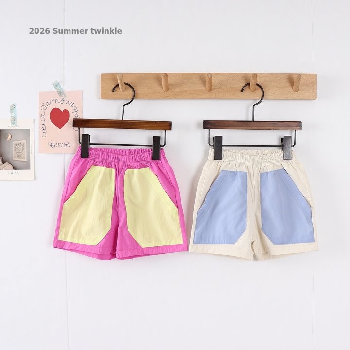 Twinkle - Korean Children Fashion - #kidzfashiontrend - Color Pocket Shorts - 2