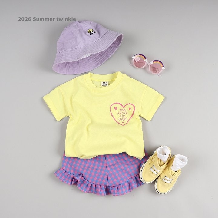 Twinkle - Korean Children Fashion - #littlefashionista - Check Bubble Pants - 5