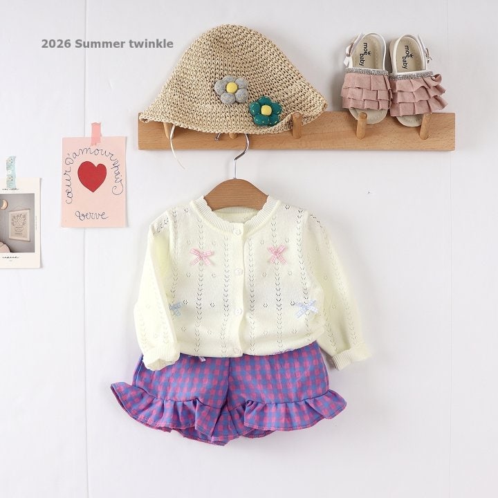 Twinkle - Korean Children Fashion - #littlefashionista - Ribbon Knit Cardigan - 3