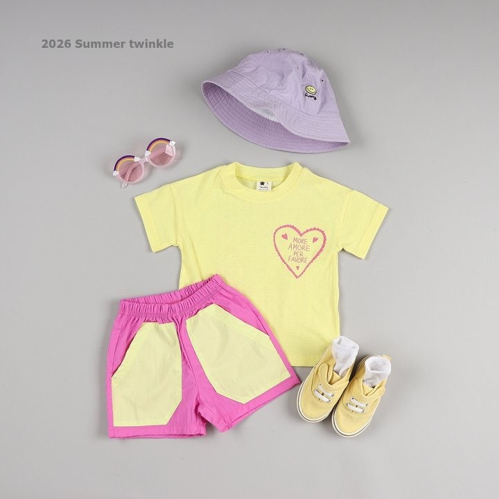 Twinkle - Korean Children Fashion - #magicofchildhood - Amore Heart Tee - 3