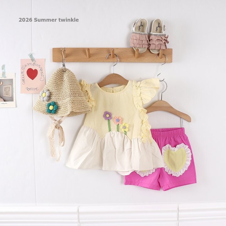 Twinkle - Korean Children Fashion - #minifashionista - Lace Heart Shorts - 12