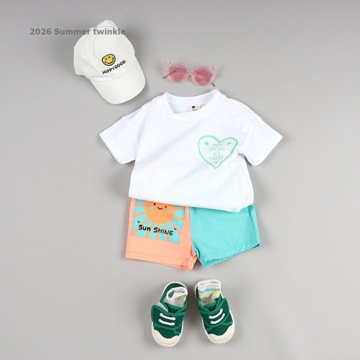 Twinkle - Korean Children Fashion - #magicofchildhood - Amore Heart Tee - 4
