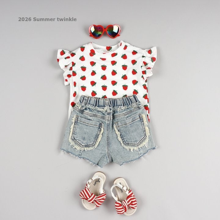 Twinkle - Korean Children Fashion - #prettylittlegirls - Short Vintage Denim Shorts - 11