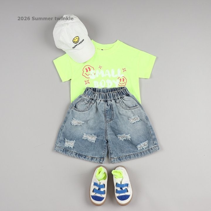 Twinkle - Korean Children Fashion - #prettylittlegirls - Neon Smile Tee - 8