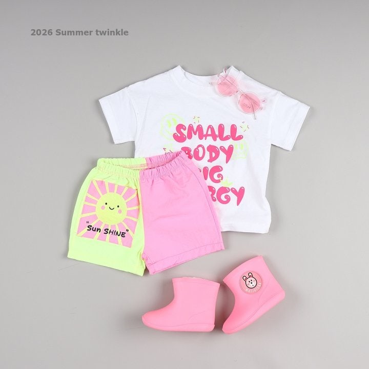 Twinkle - Korean Children Fashion - #todddlerfashion - Neon Smile Tee - 9