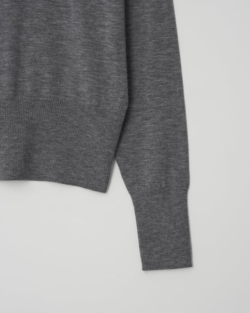 Understanding - Korean Women Fashion - #momslook - Cashmere Touch Round Knit - 11