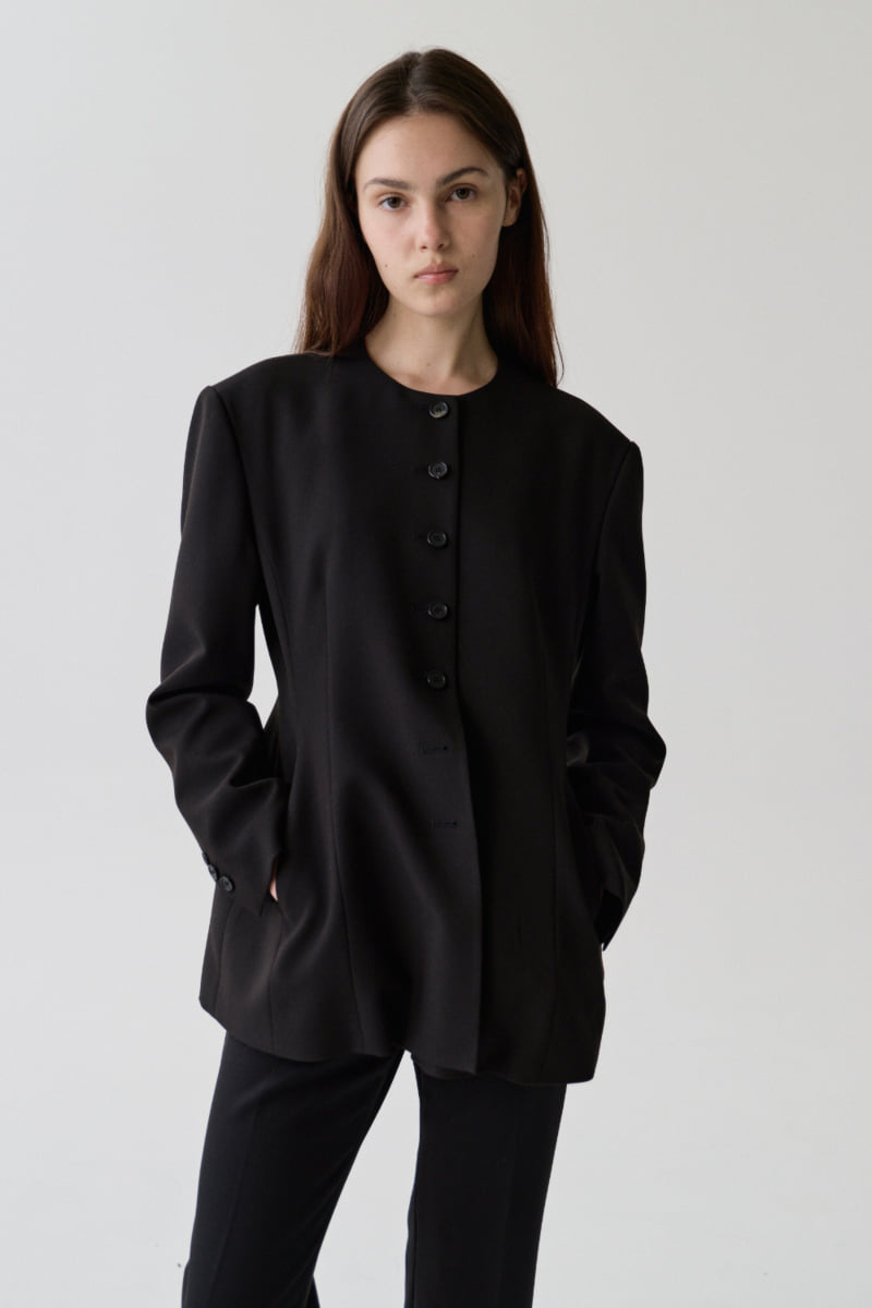Understanding - Korean Women Fashion - #momslook - Volume Line Jacket - 5