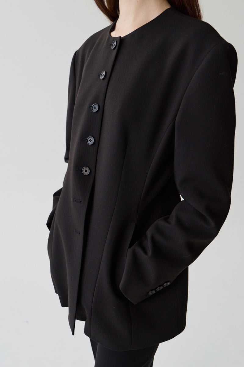 Understanding - Korean Women Fashion - #momslook - Volume Line Jacket - 7