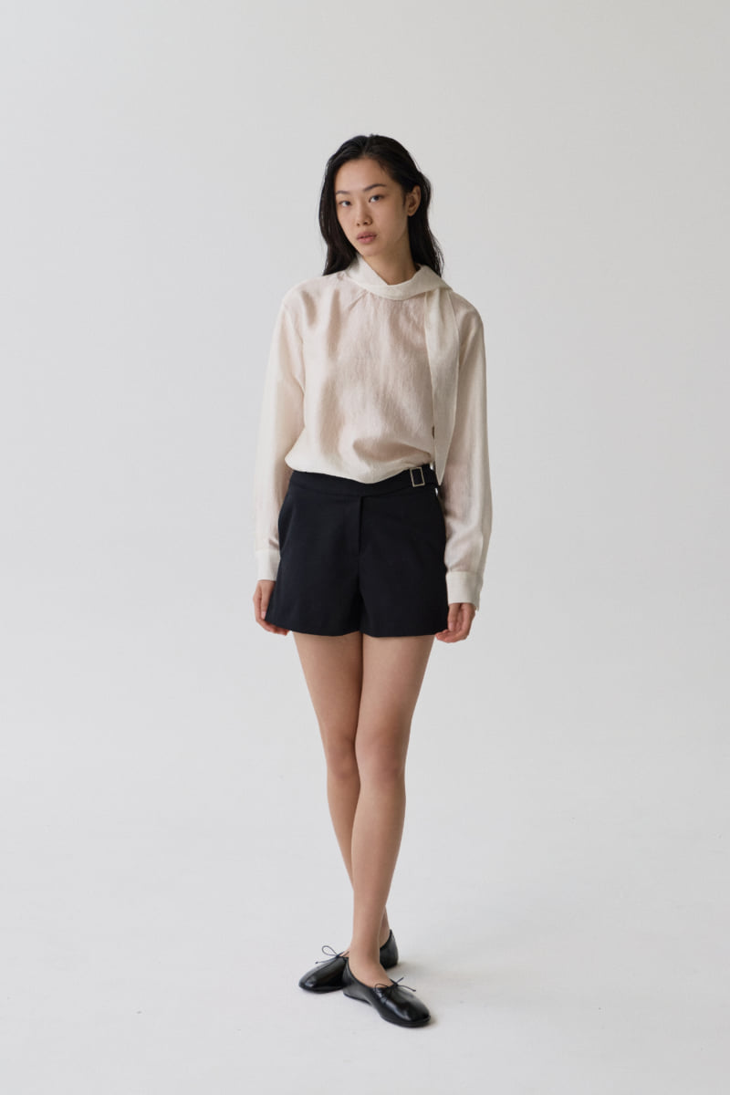 Understanding - Korean Women Fashion - #momslook - Belle Tie Blouse - 2