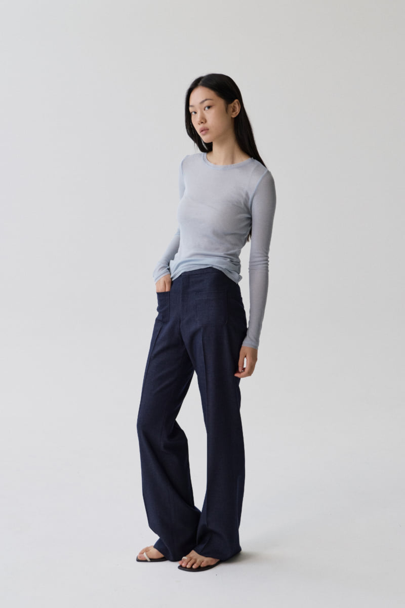 Understanding - Korean Women Fashion - #momslook - Pocket Basic Pants - 5