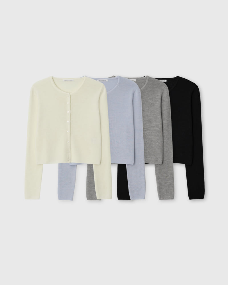 Understanding - Korean Women Fashion - #momslook - AW Round Cardigan