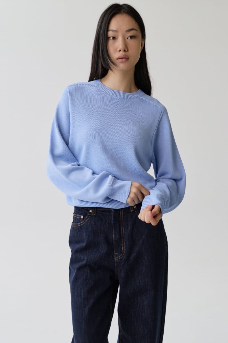 Understanding - Korean Women Fashion - #momslook - Whole Garment RN Round Knit - 7
