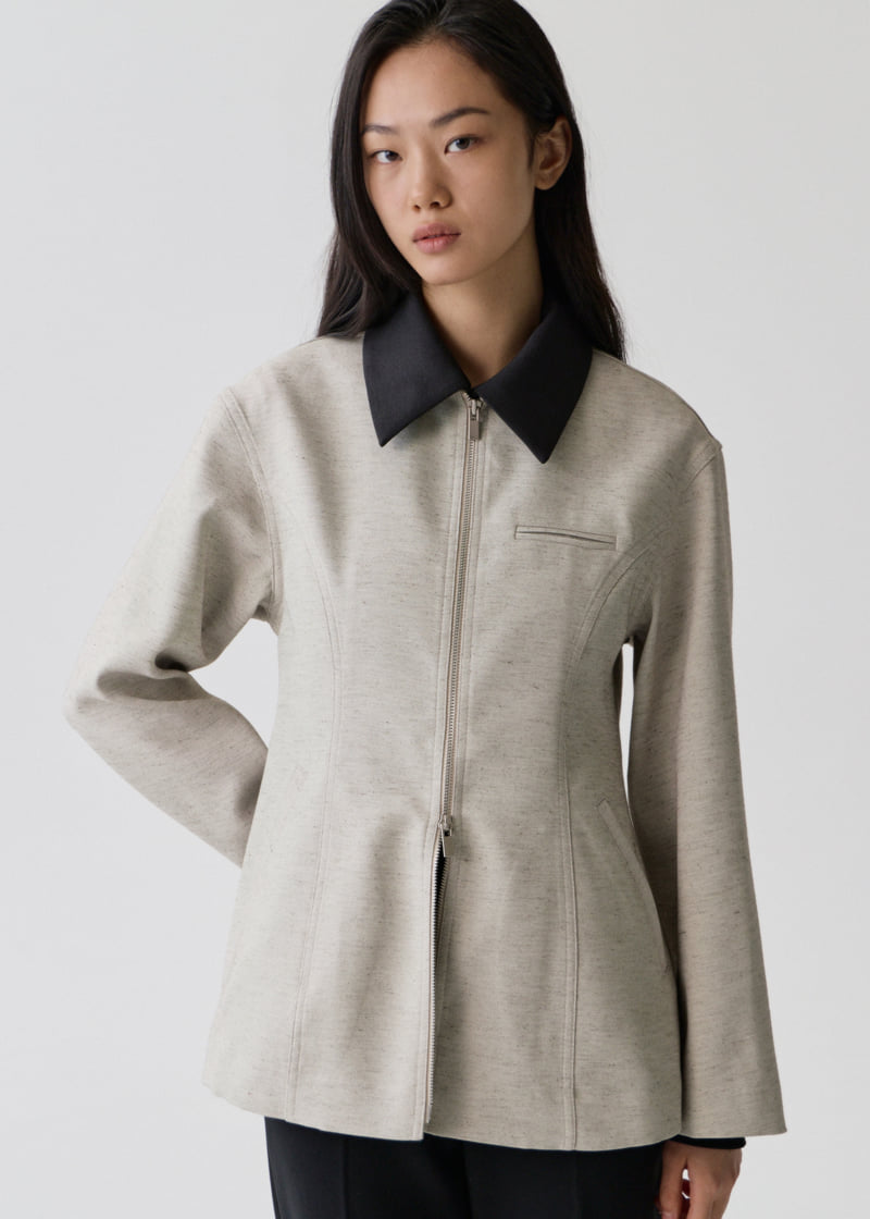 Understanding - Korean Women Fashion - #womensfashion - Contrast Collar Jumper - 4