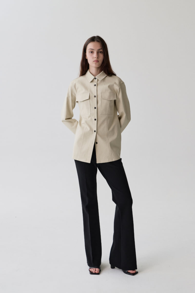 Understanding - Korean Women Fashion - #momslook - Washed Shirt Jacket - 3