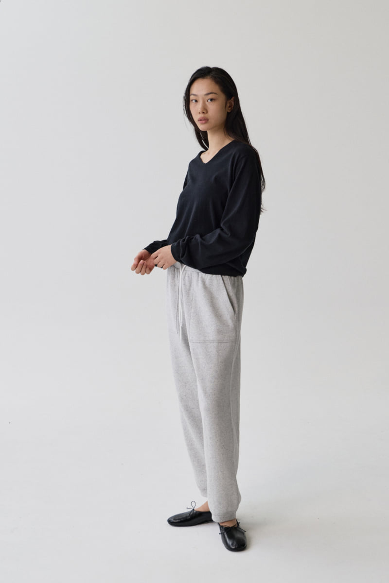Understanding - Korean Women Fashion - #momslook - Essential Terry Pants - 6