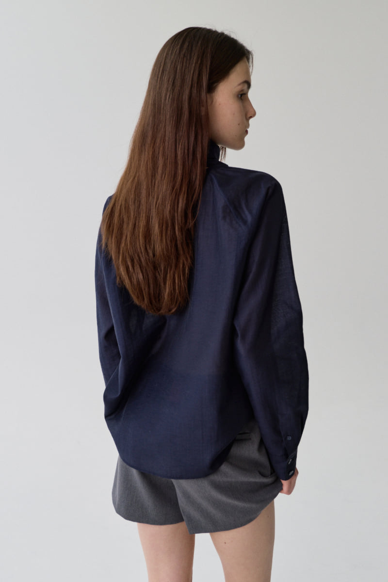 Understanding - Korean Women Fashion - #restrostyle - Tencel Scarf Blouse - 8