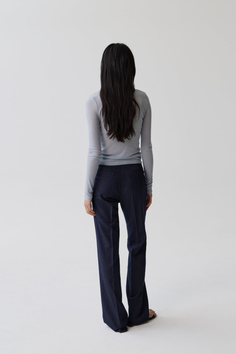 Understanding - Korean Women Fashion - #restrostyle - Pastel Raw Edge Tee - 7