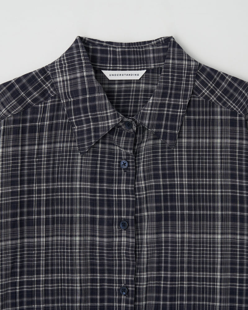 Understanding - Korean Women Fashion - #romanticstyle - Check Shirt - 10