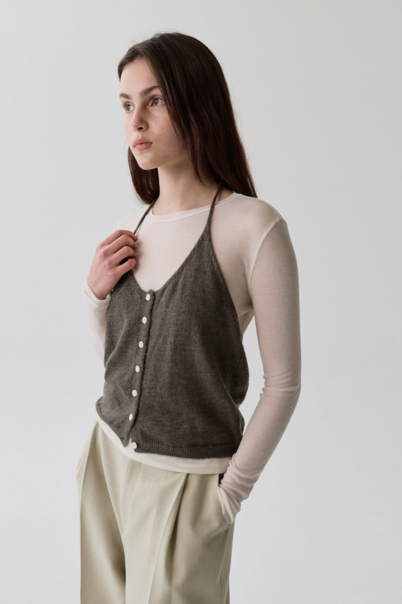 Understanding - Korean Women Fashion - #romanticstyle - Pastel Raw Edge Tee - 8