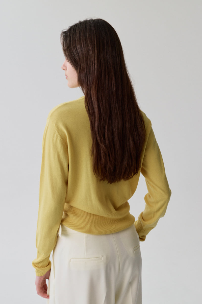 Understanding - Korean Women Fashion - #romanticstyle - Cashmere Touch Round Knit - 4