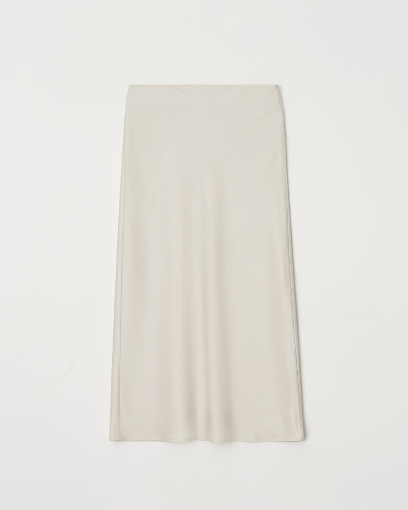 Understanding - Korean Women Fashion - #thatsdarling - Satin Long Skirt - 8