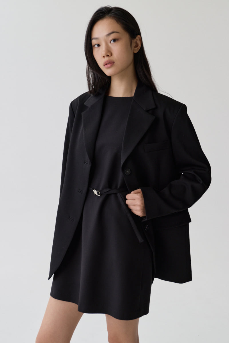 Understanding - Korean Women Fashion - #thatsdarling - Belted One-piece - 7
