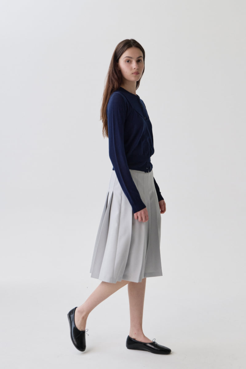 Understanding - Korean Women Fashion - #thatsdarling - Slit Pleats Skirt - 6