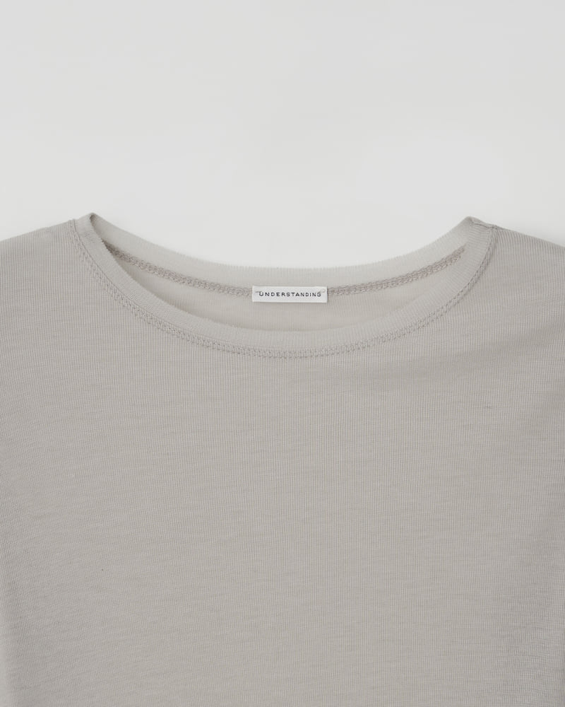 Understanding - Korean Women Fashion - #thelittlethings - Pastel Raw Edge Tee - 11