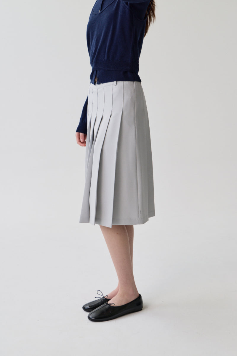 Understanding - Korean Women Fashion - #thelittlethings - Slit Pleats Skirt - 7