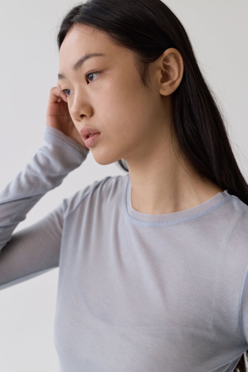 Understanding - Korean Women Fashion - #womensfashion - Pastel Raw Edge Tee - 4