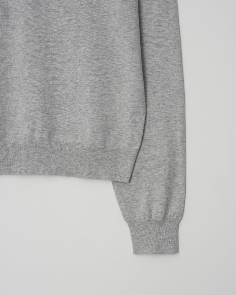Understanding - Korean Women Fashion - #womensfashion - Cotton V-Neck Knit - 11