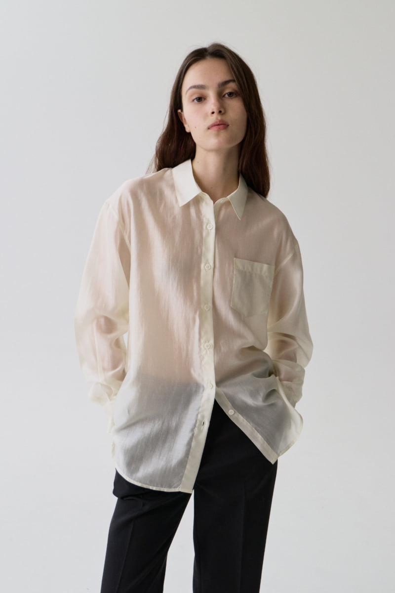 Understanding - Korean Women Fashion - #momslook - Tencel Shirt - 4