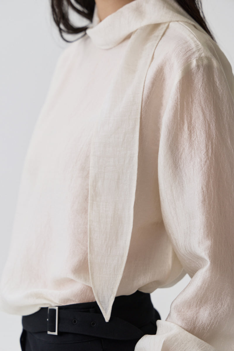 Understanding - Korean Women Fashion - #womensfashion - Belle Tie Blouse - 5