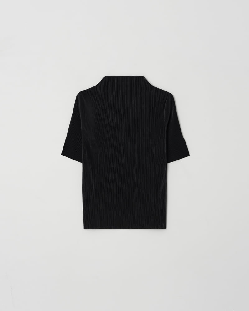 Understanding - Korean Women Fashion - #womensfashion - Sleeve Slit Pleats Tee - 10