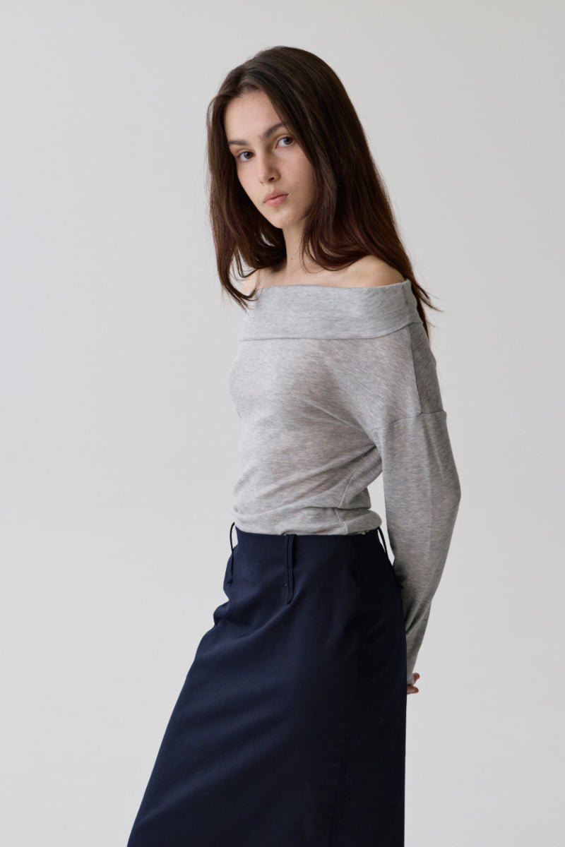 Understanding - Korean Women Fashion - #womensfashion - One Off-Shoulder Tee - 8