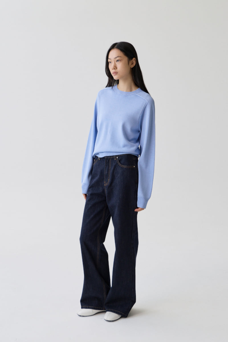 Understanding - Korean Women Fashion - #womensfashion - Whole Garment RN Round Knit - 3