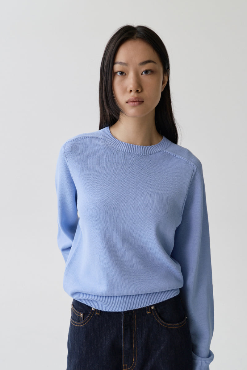 Understanding - Korean Women Fashion - #womensfashion - Whole Garment RN Round Knit - 5