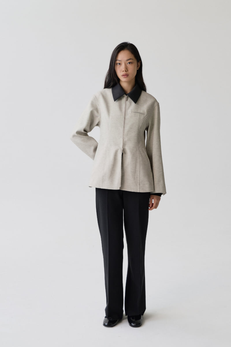 Understanding - Korean Women Fashion - #womensfashion - Contrast Collar Jumper - 3