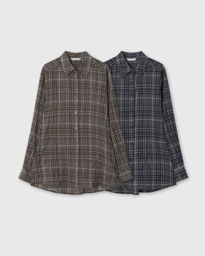 Understanding - Korean Women Fashion - #womensfashion - Check Shirt