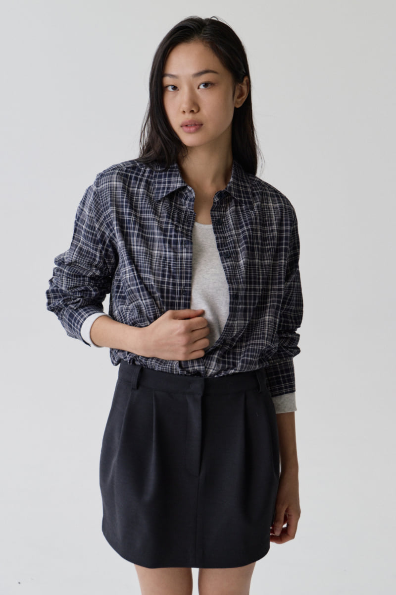 Understanding - Korean Women Fashion - #womensfashion - Check Shirt - 5
