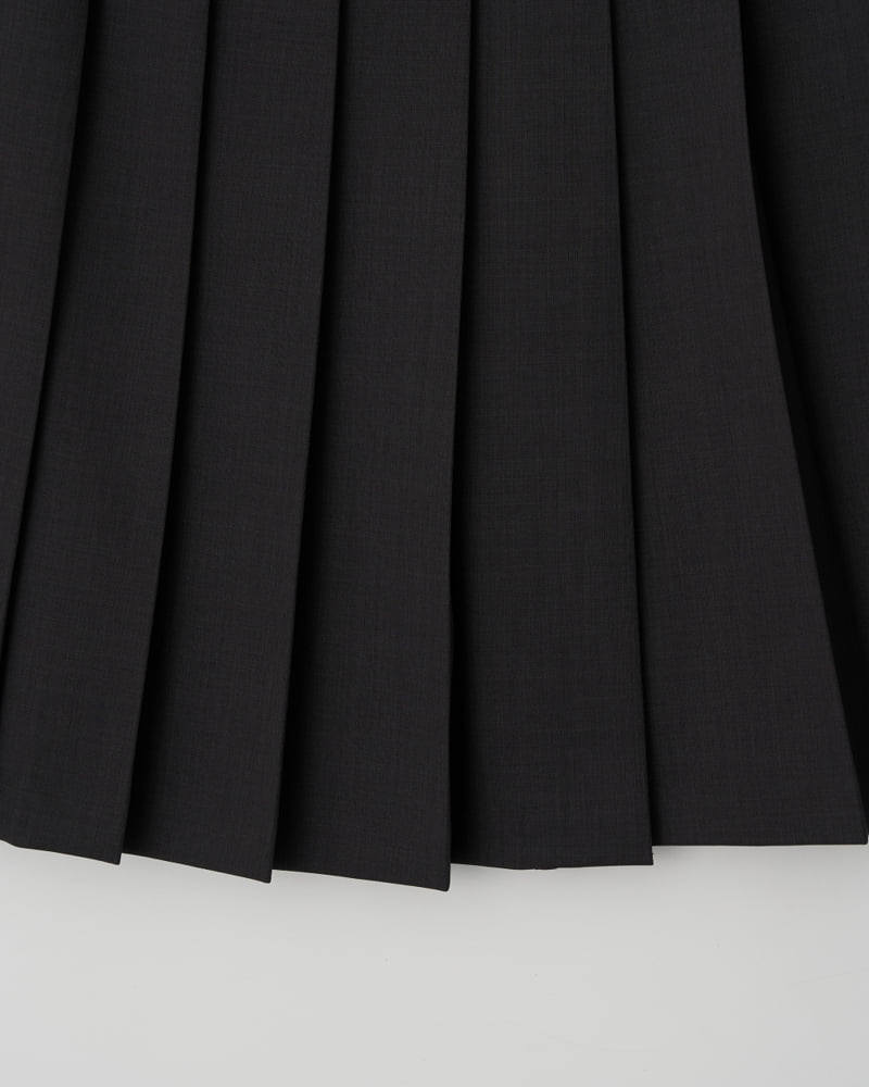 Understanding - Korean Women Fashion - #womensfashion - Slit Pleats Skirt - 11