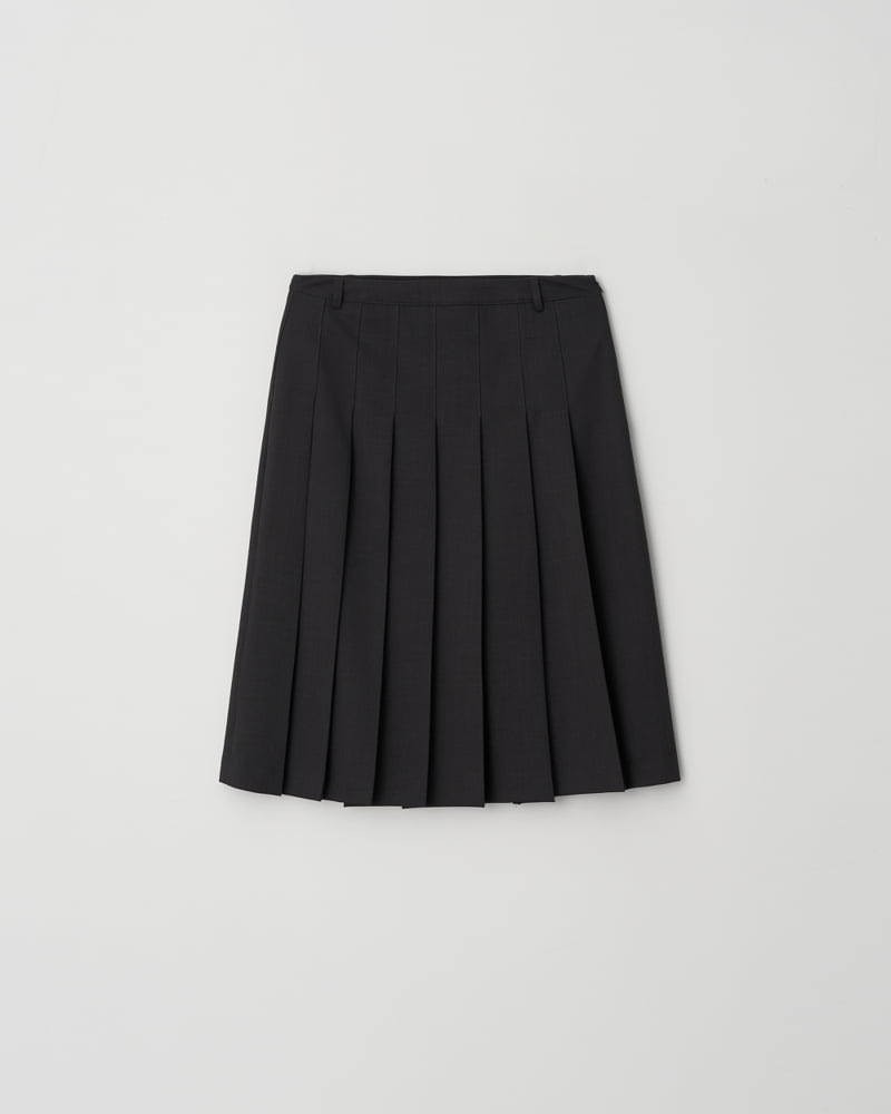 Understanding - Korean Women Fashion - #womensfashion - Slit Pleats Skirt - 9