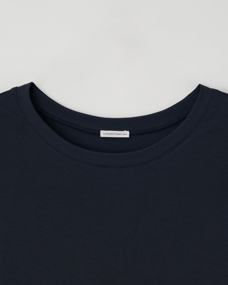 Understanding - Korean Women Fashion - #womensfashion - Essential Round Tee - 8