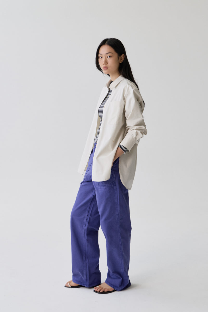 Understanding - Korean Women Fashion - #womensfashion - Off-Dyed Denim Pants - 8